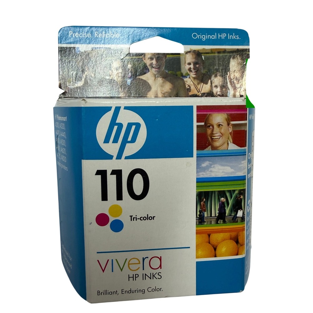 HP 110 Tri-Color Ink Cartridge Vivera CB304AN Photosmart A310 A510 A610 Series